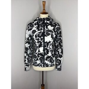 Lululemon Scuba Hoodie‎ Laceoflage Polar Cream Black Size 4